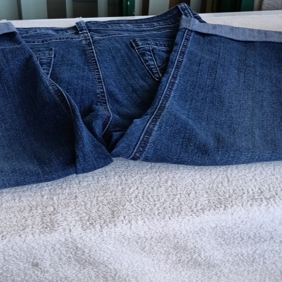 Gloria Vanderbilt Bermuda cropped Jeans size 16 - Picture 6 of 8